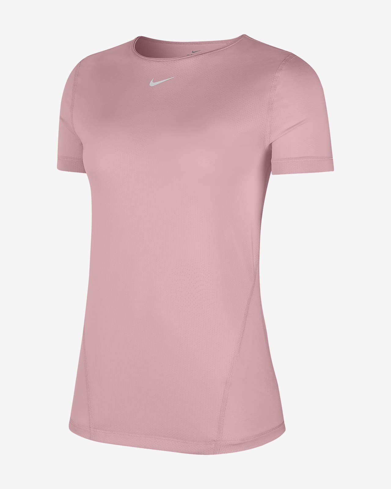 pink plus size nike shirt