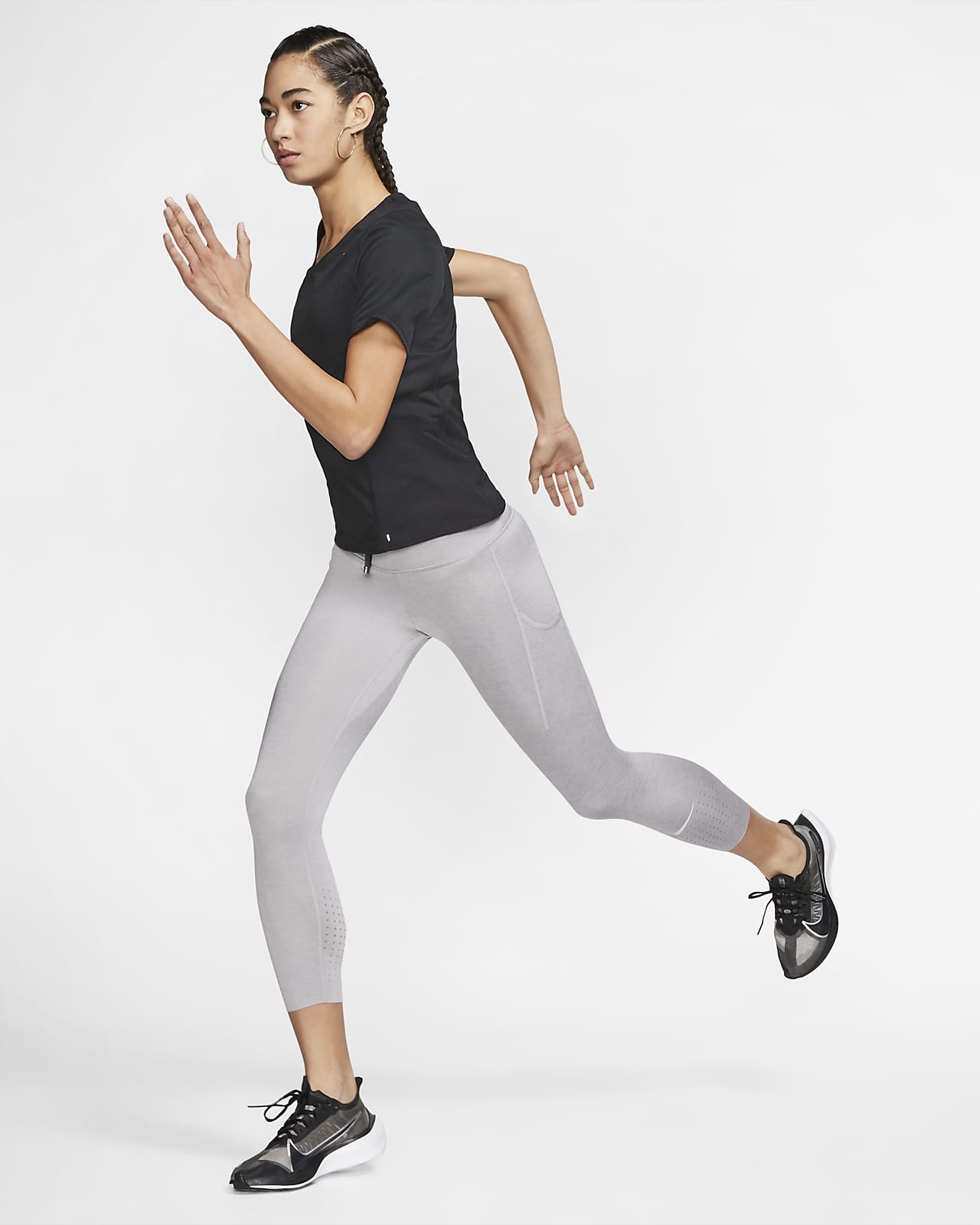 nike women's epic lux running cropped leggings