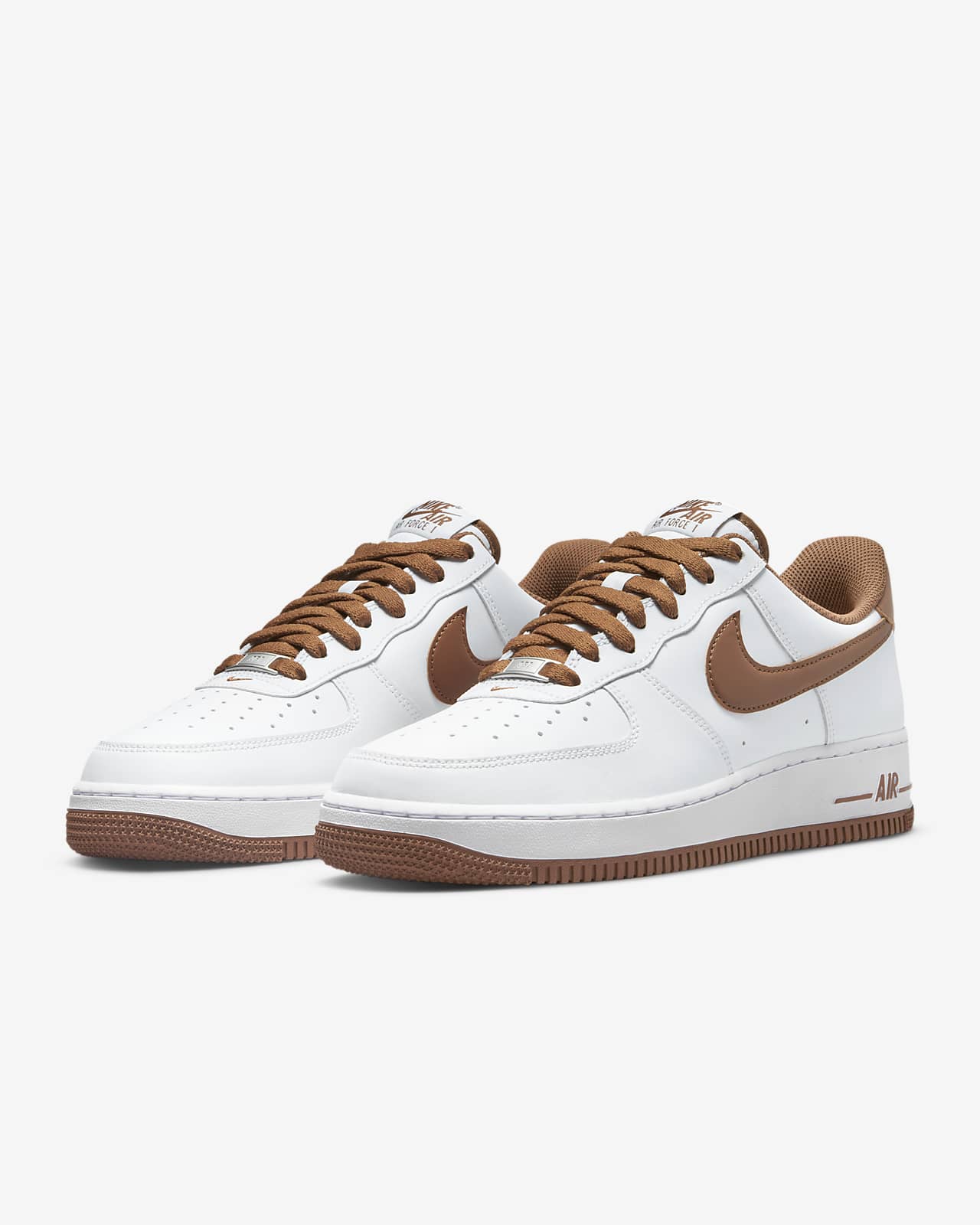 Nike Air Force air force 1 brown and white 1 '07 Men's Shoes