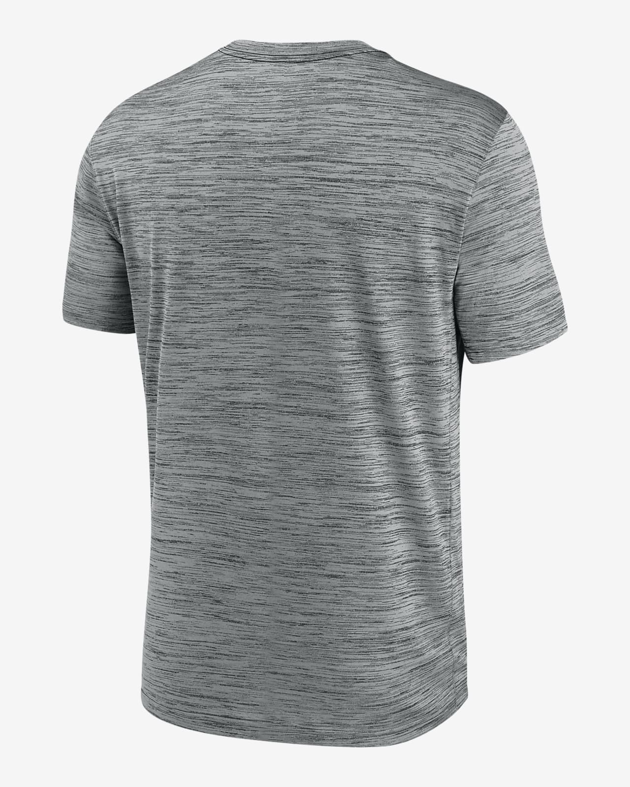 Nike Men's Miami Dolphins Sideline Velocity T-Shirt - Grey - XXL Each