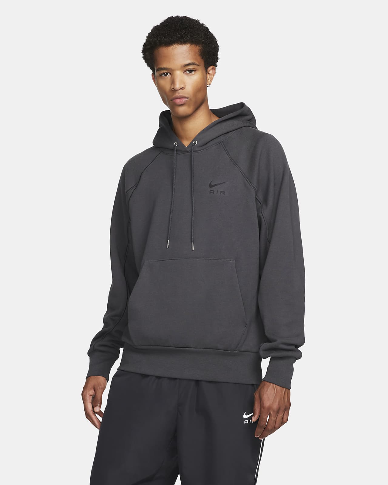 men french terry hoodie