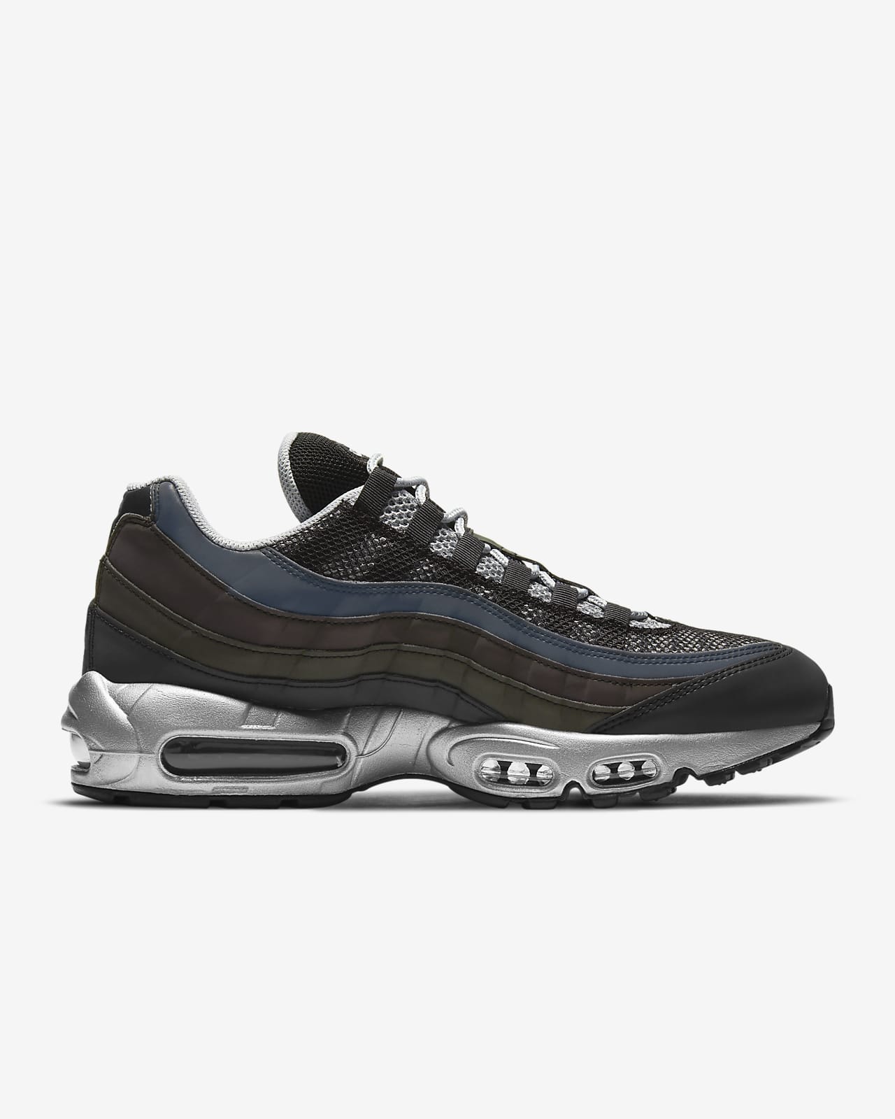 nike air max 95 premium black and white