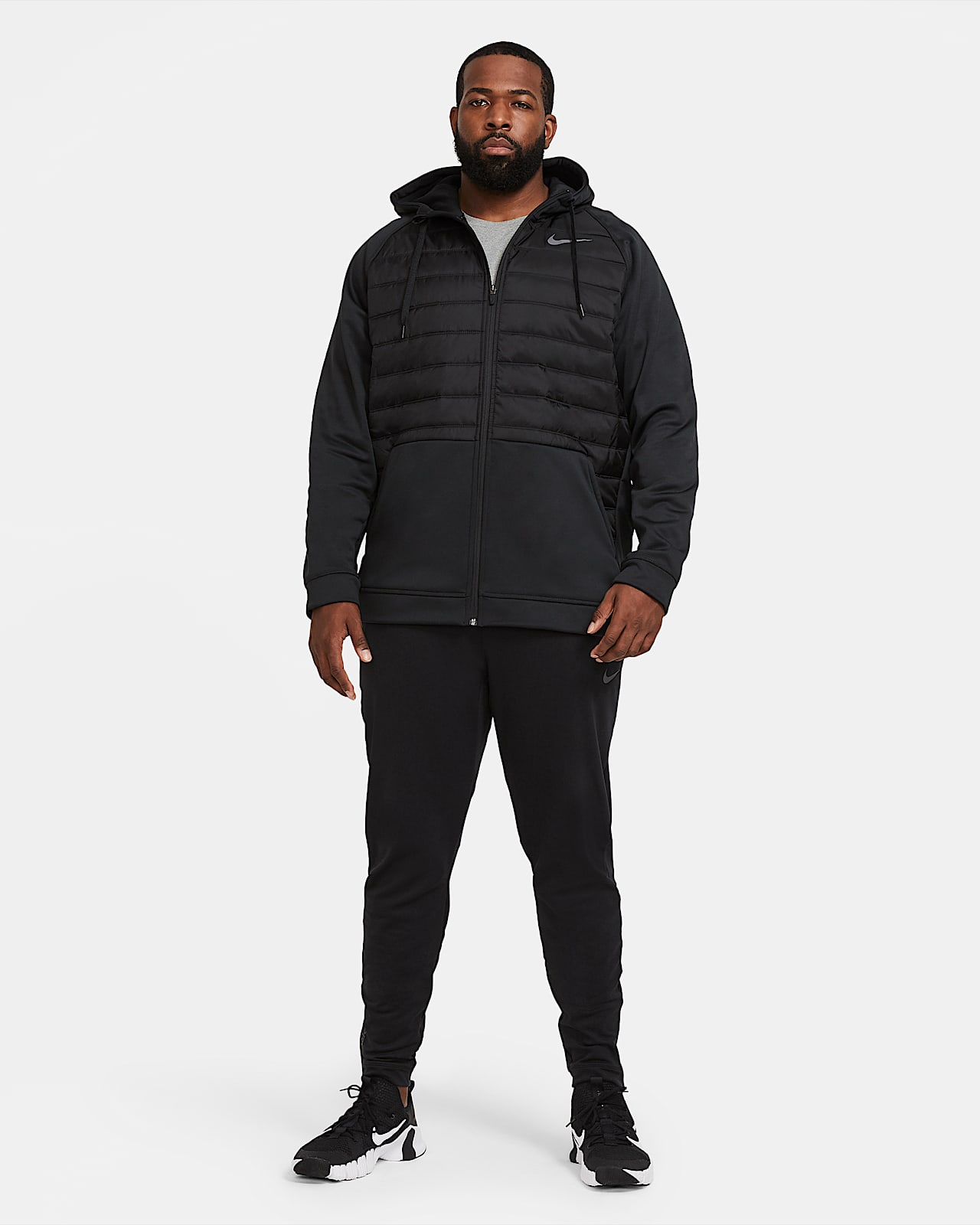 Nike Therma Men's Full-Zip Training Jacket. Nike BG