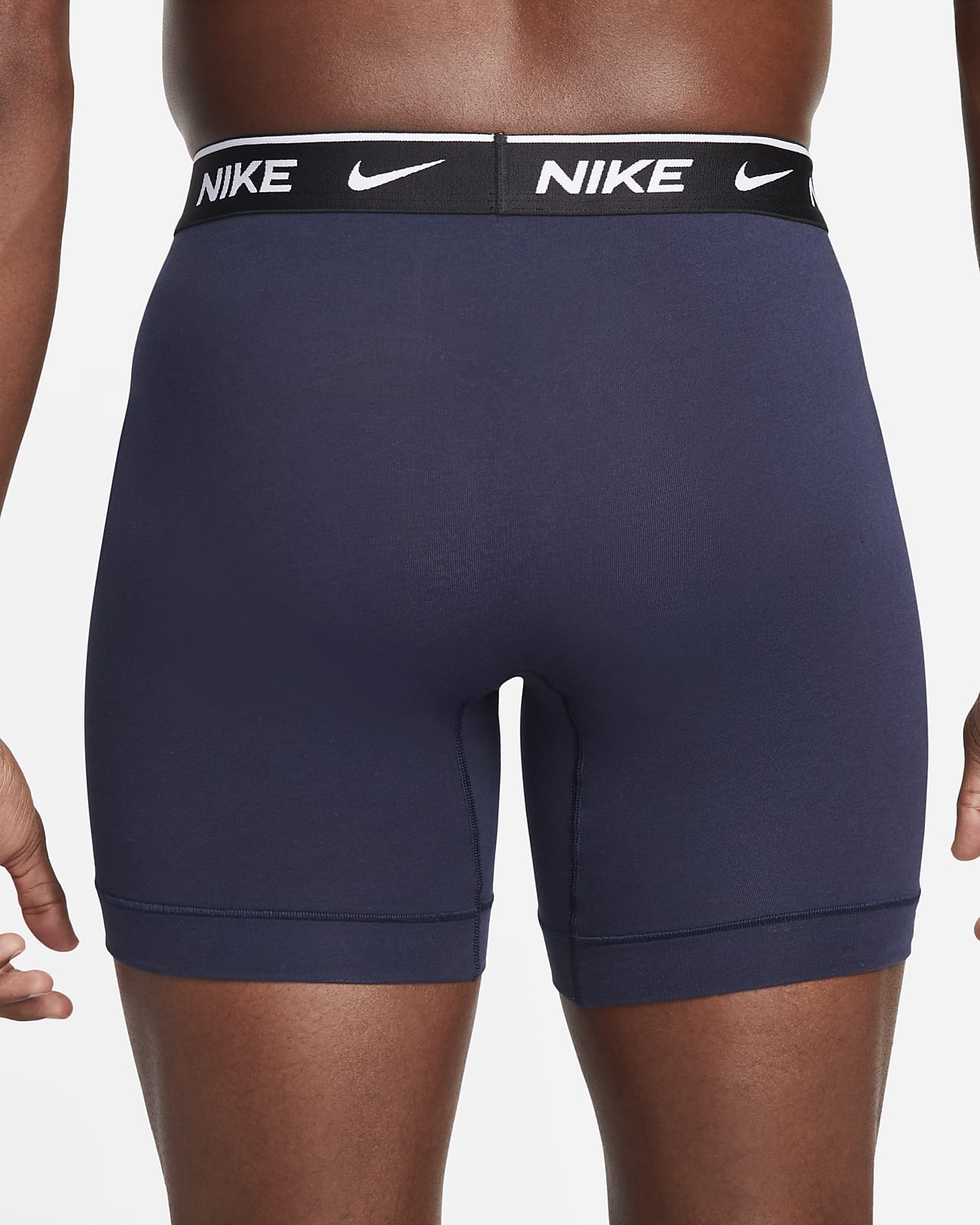 Nike Essential Cotton Stretch Boxer Brief 3pk, Transparency Swoosh Print, S  at  Men's Clothing store