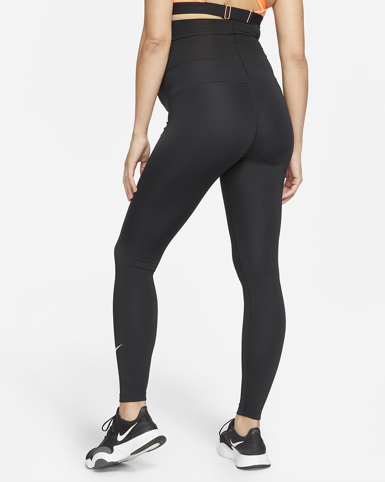 Nike One Women's High-Waisted Leggings (Maternity) (Small) Archaeo