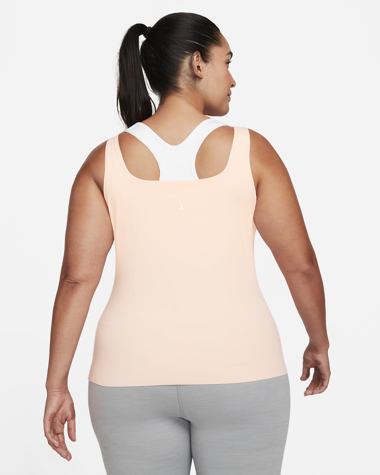 Nike Yoga Luxe Womens Shelf Bra Tank Plus Size 