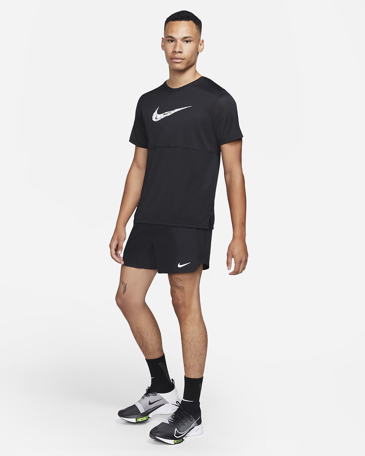 nike challenger shorts grey