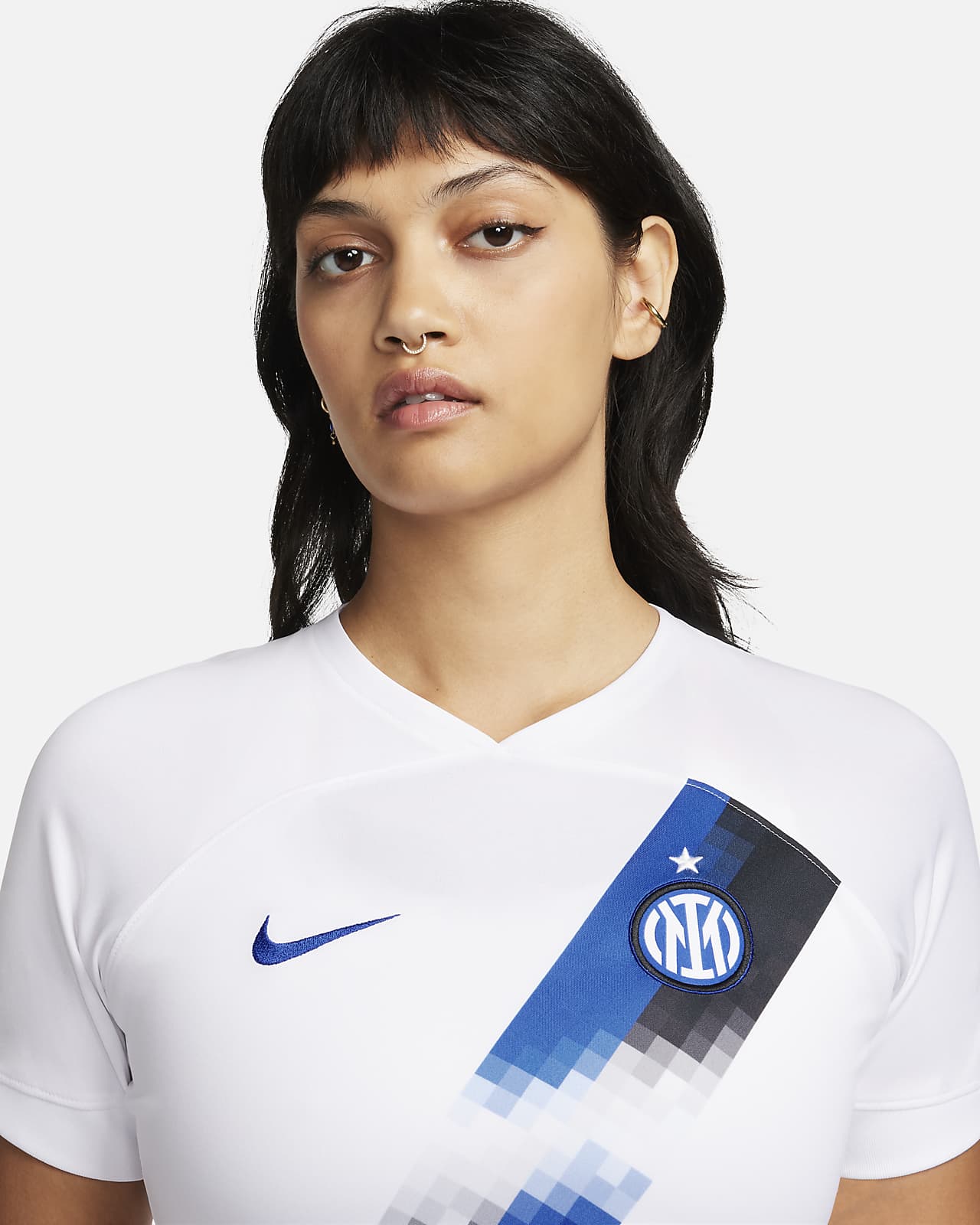 Camisola de futebol Nike Dri-FIT do equipamento alternativo Stadium Brasil  2023 para mulher. Nike PT