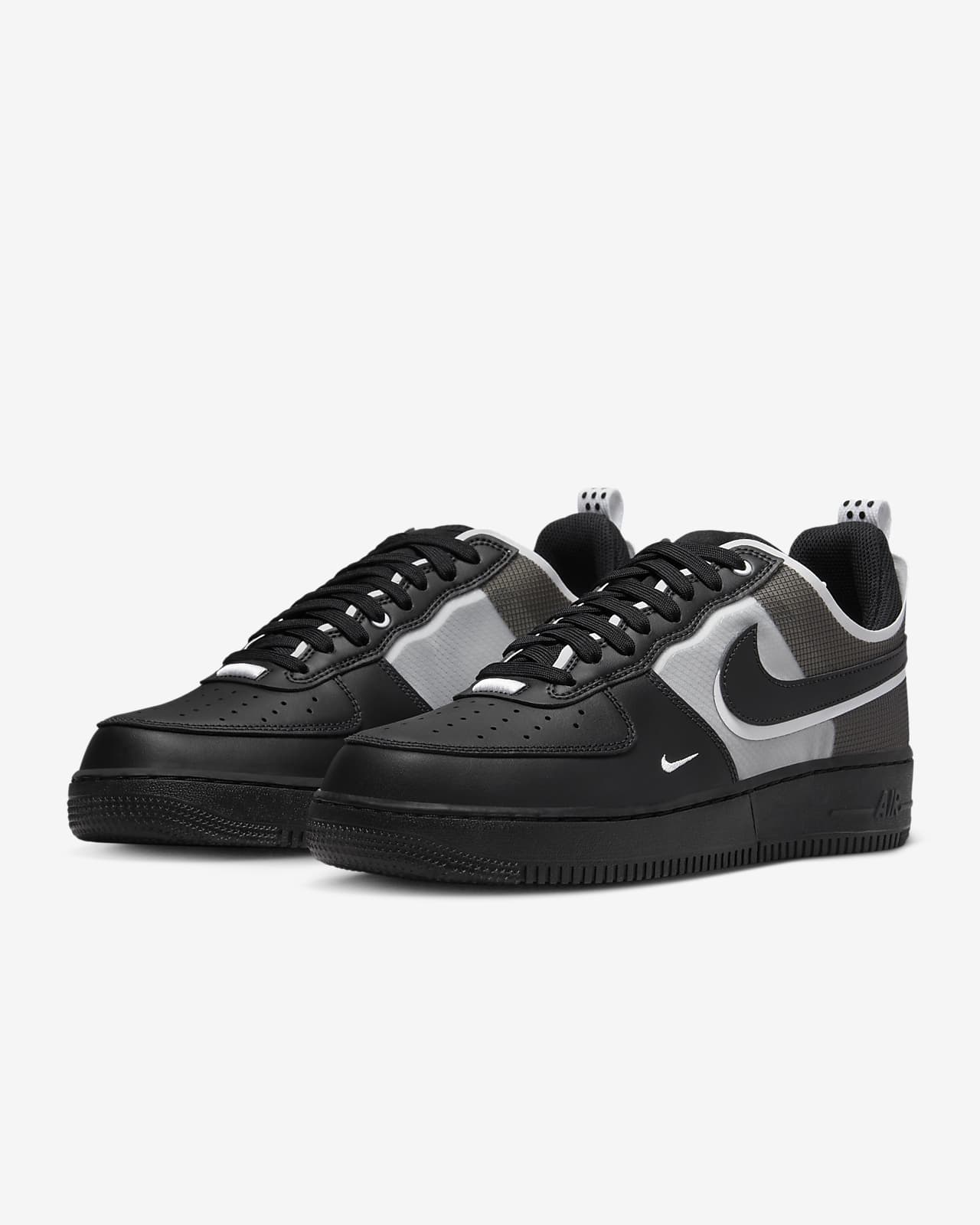 Size 11.5 Men- Nike Air Force 1 '07 LV8 Double Swoosh Blue Chill