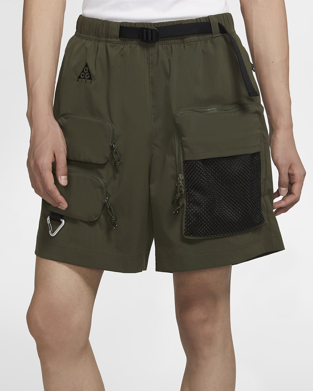 nike cargo shorts elastic waist