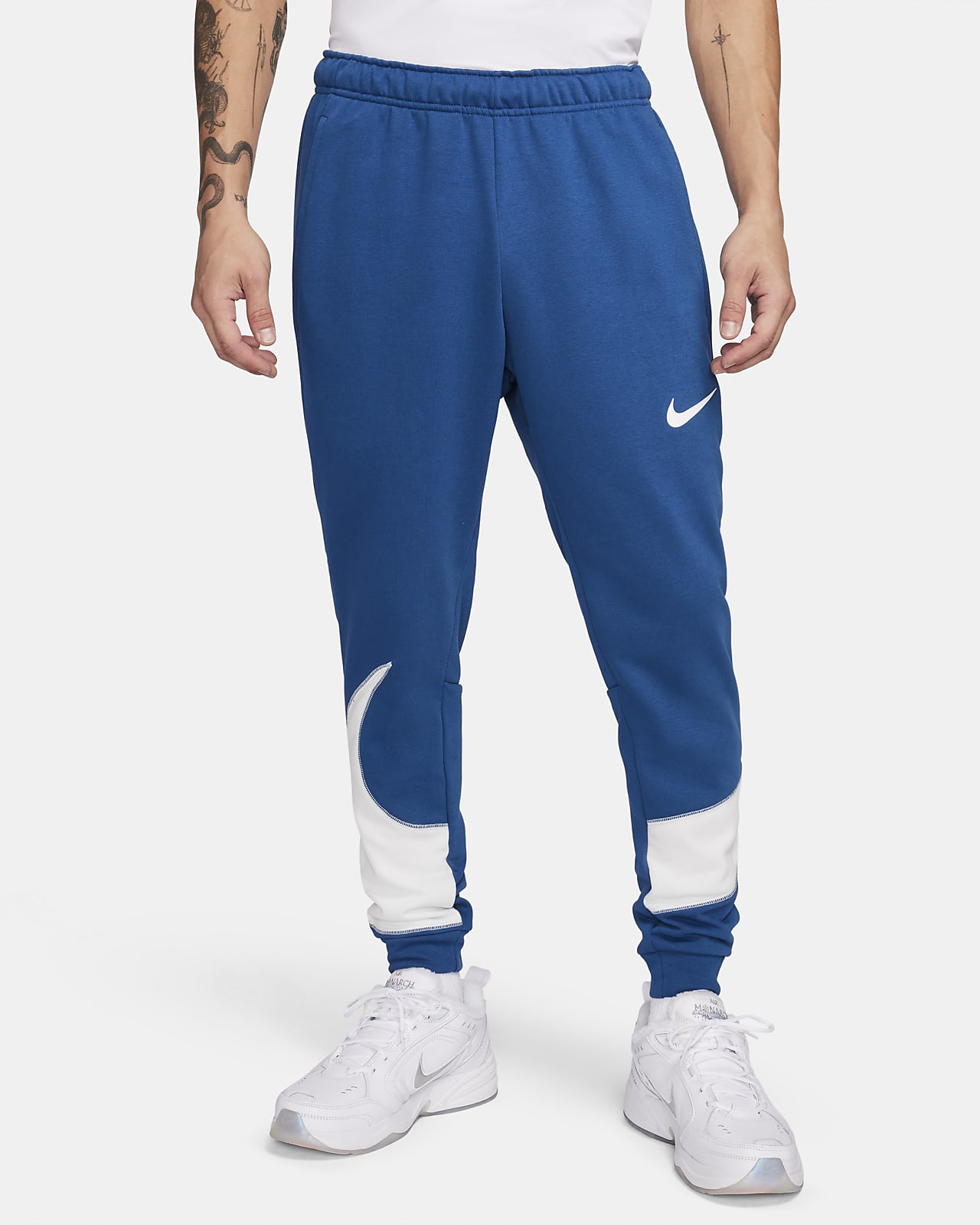 Men's DRI-FIT Trousers Black And Blue, Casual/Active wear Outclass Sports  Jogging pants/Trouser/Sweats Causal Fashion Wear.