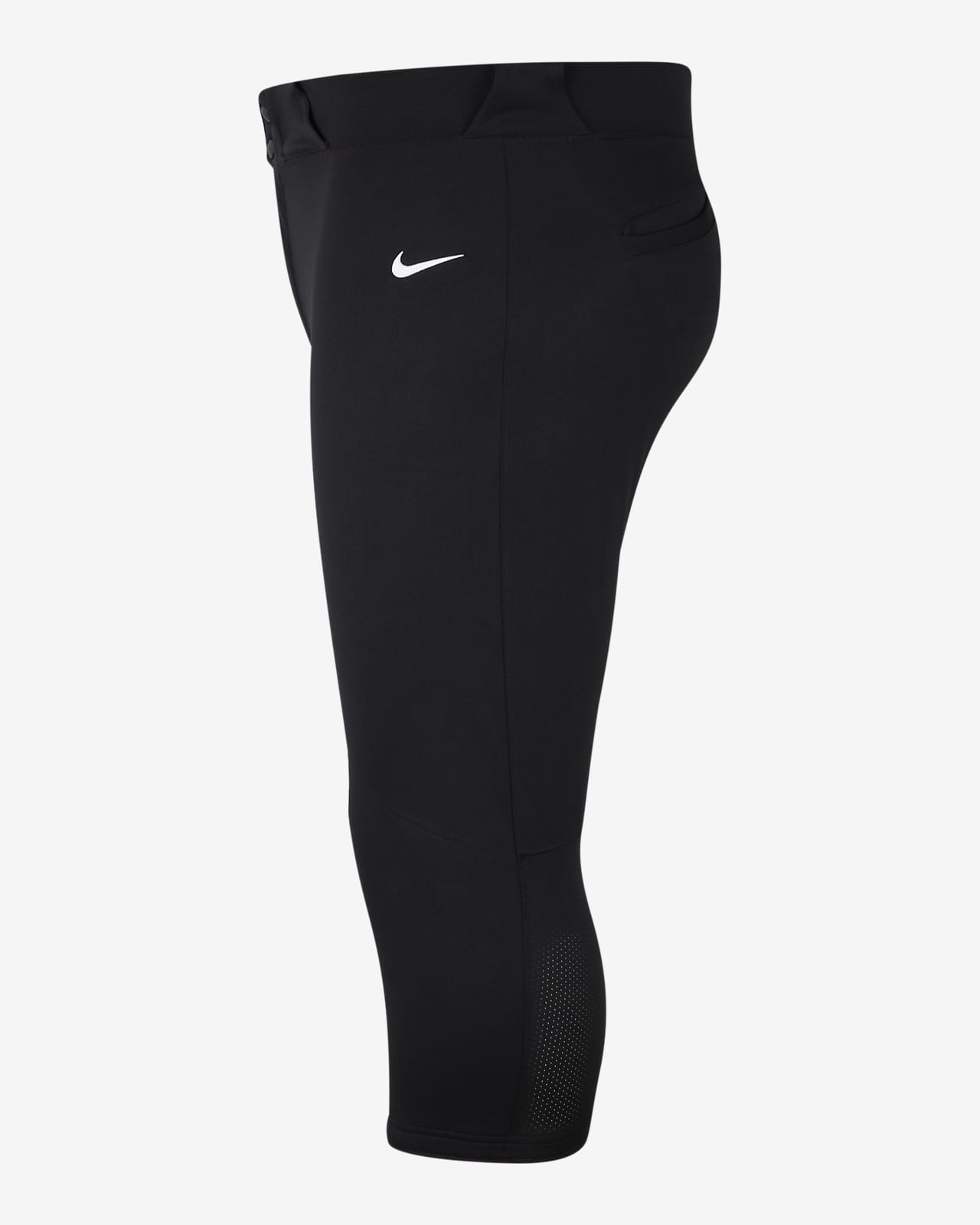 Nike  Black Youth XL Baseball Football Pants Back Pocket Elastic