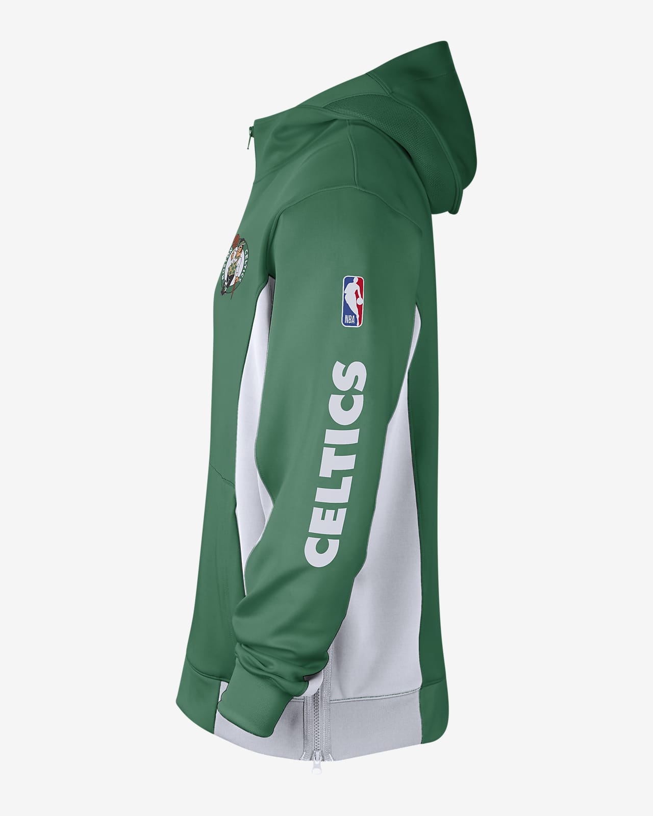Boston Celtics Showtime Men's Nike Dri-FIT NBA Full-Zip Hoodie