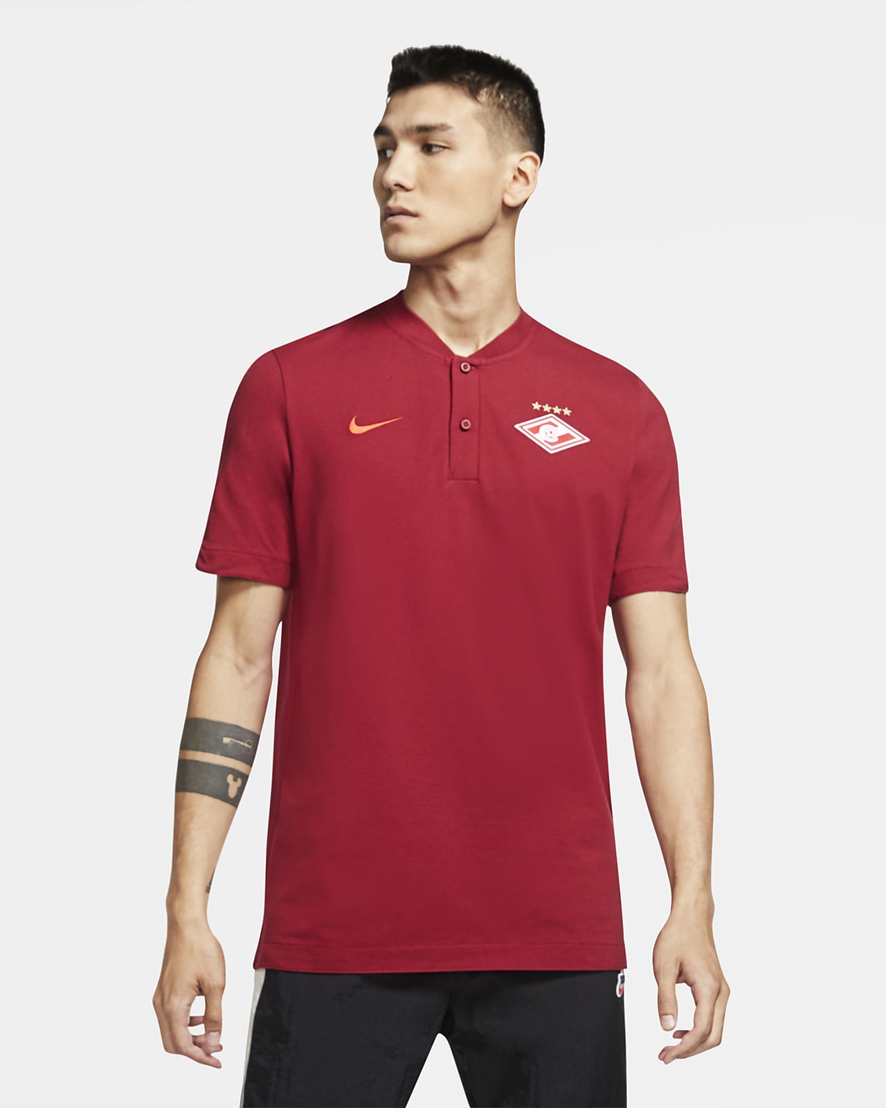 polo nike uomo marrone