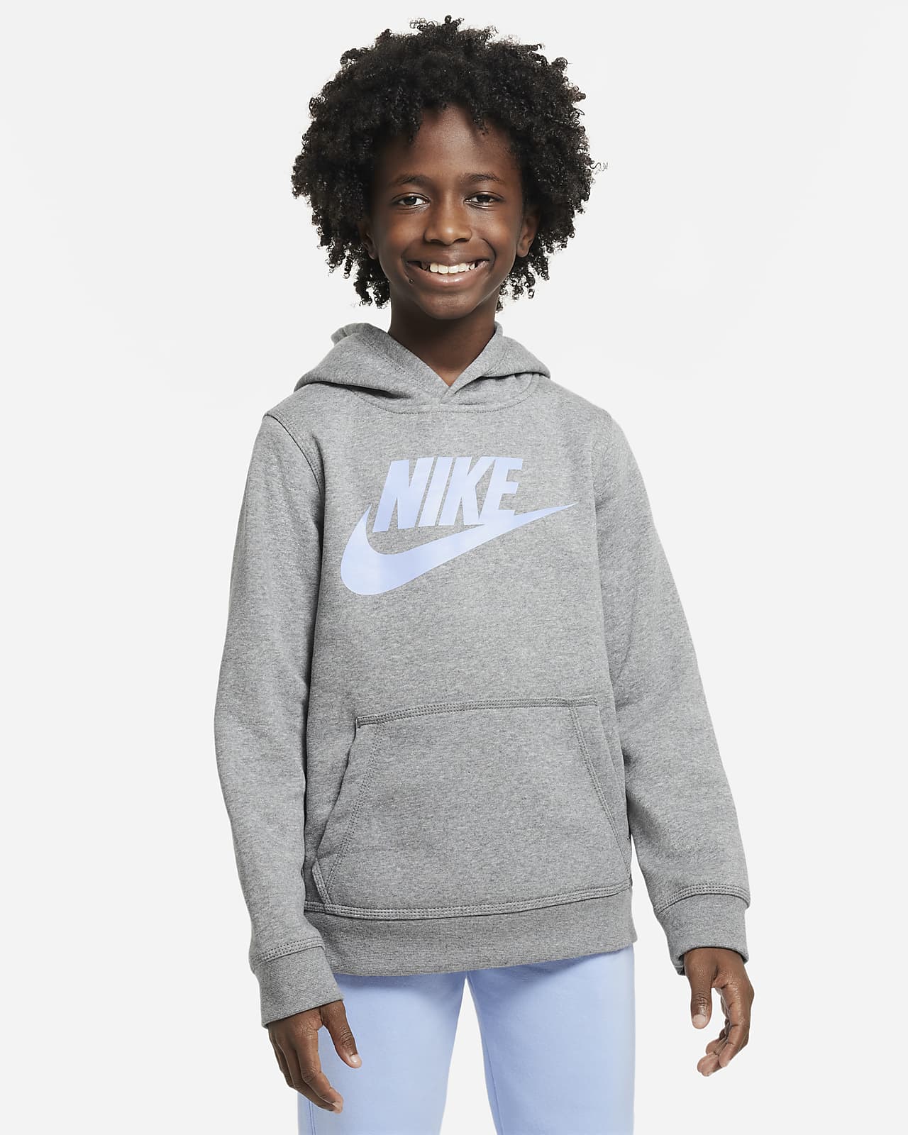 Fleece Big Kids' Pullover Hoodie. Nike.com