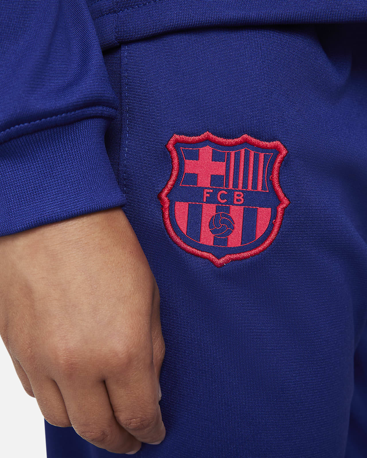 fc barcelona strike tracksuit