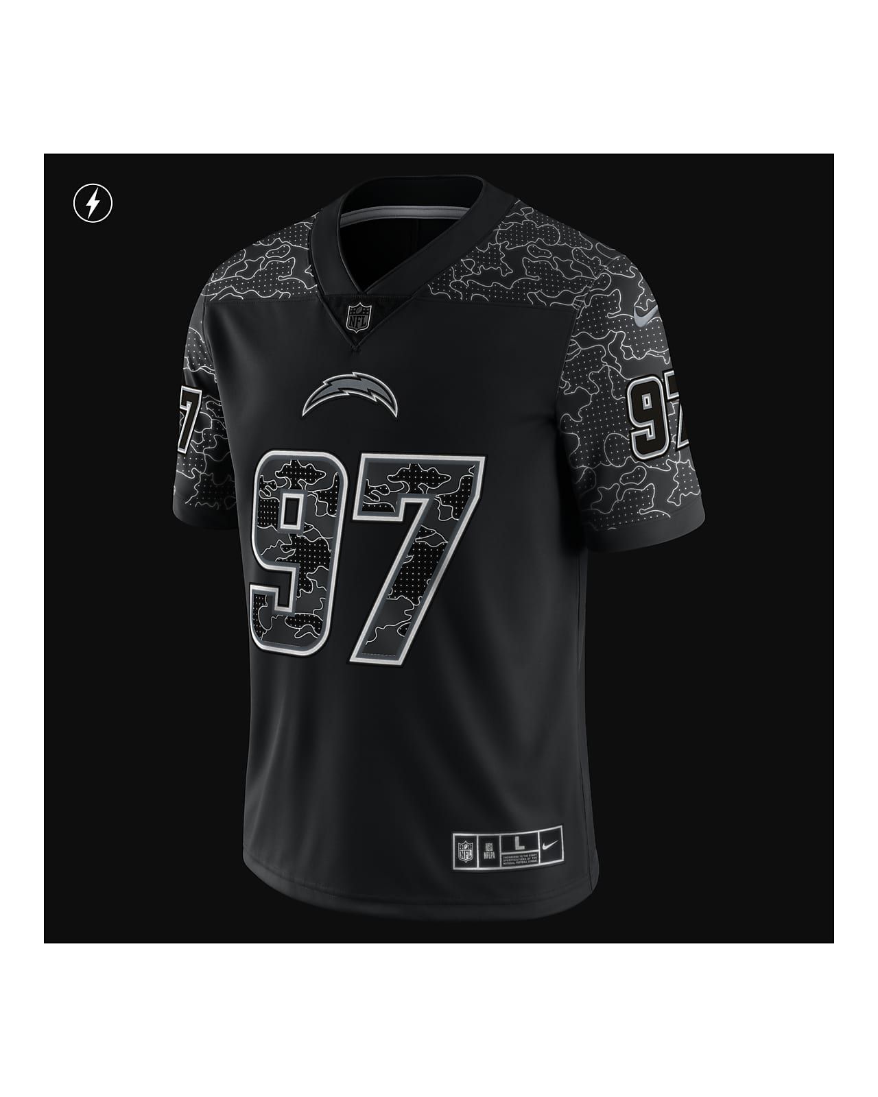 Nike Los Angeles Chargers No97 Joey Bosa Green Men's Stitched NFL Limited 2015 Salute to Service Jersey
