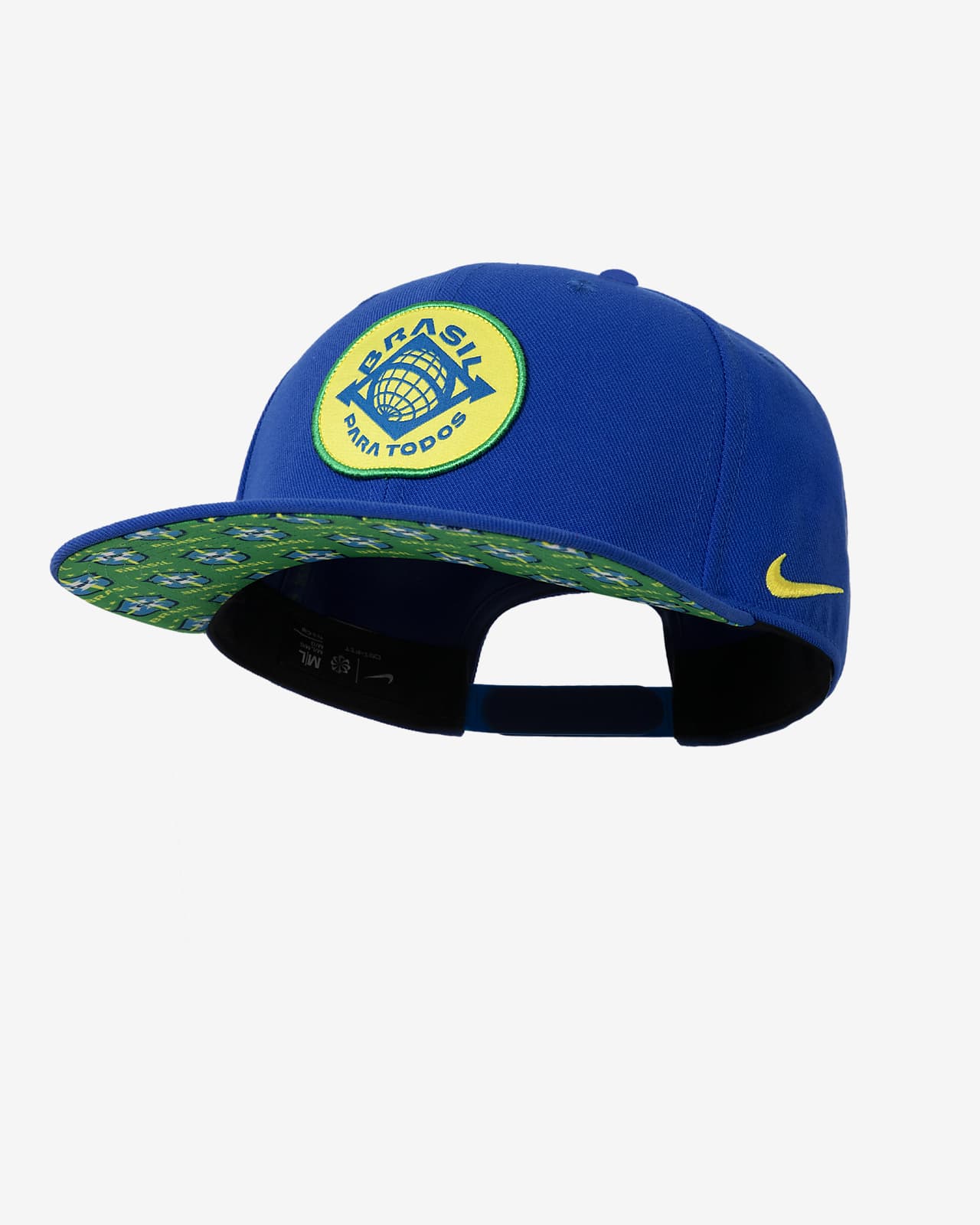 Brazil Pro Nike Soccer Cap
