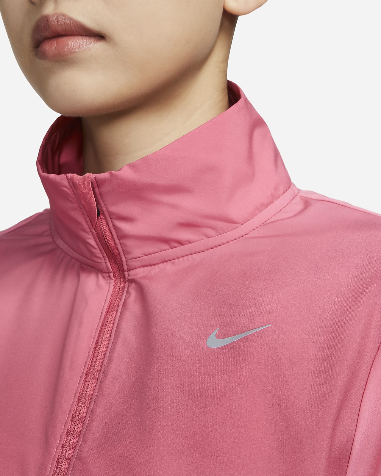 Nike Dri-Fit Swoosh Run Women'S Printed Running Jacket. Nike Vn