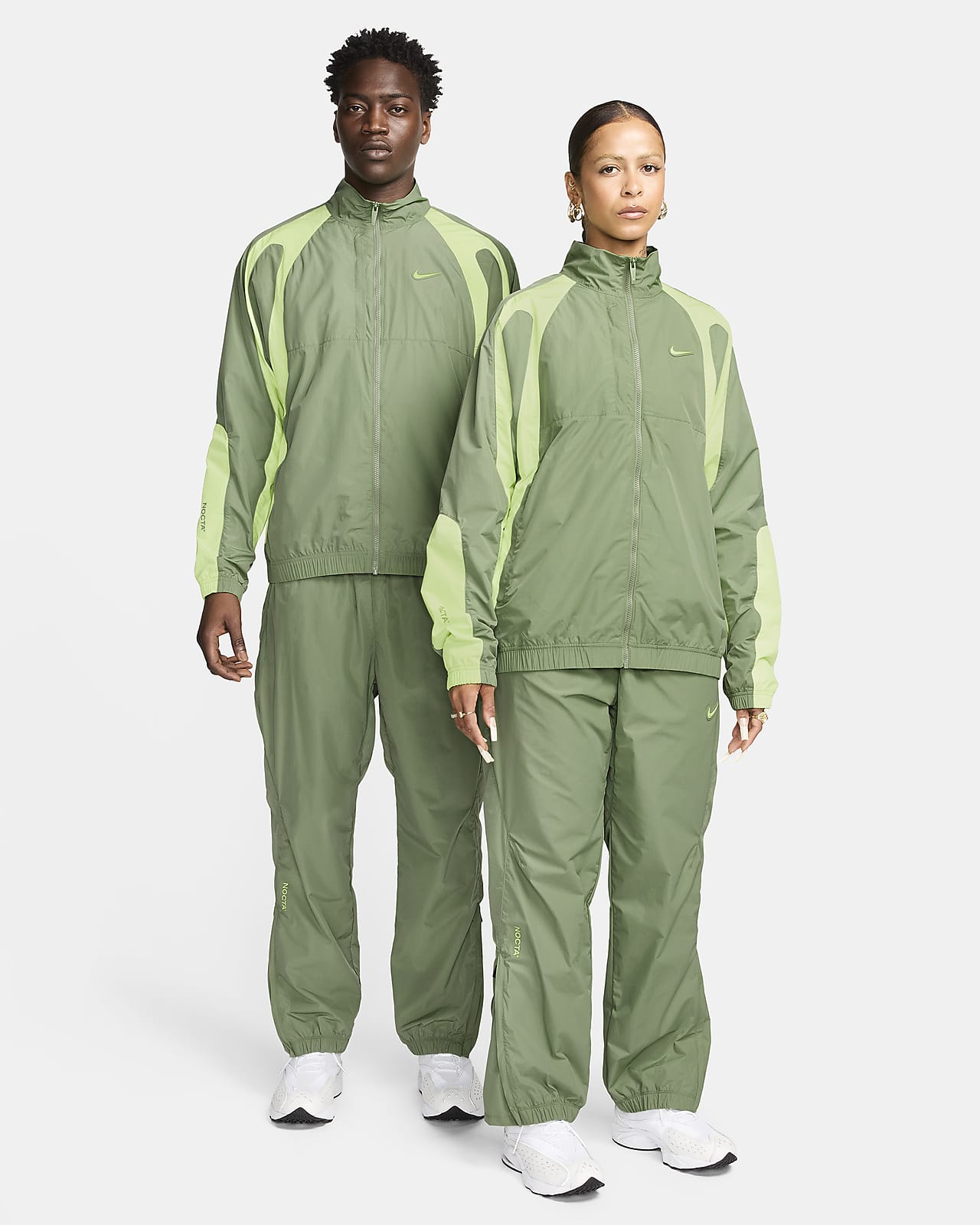 Mens green sale nike tracksuit