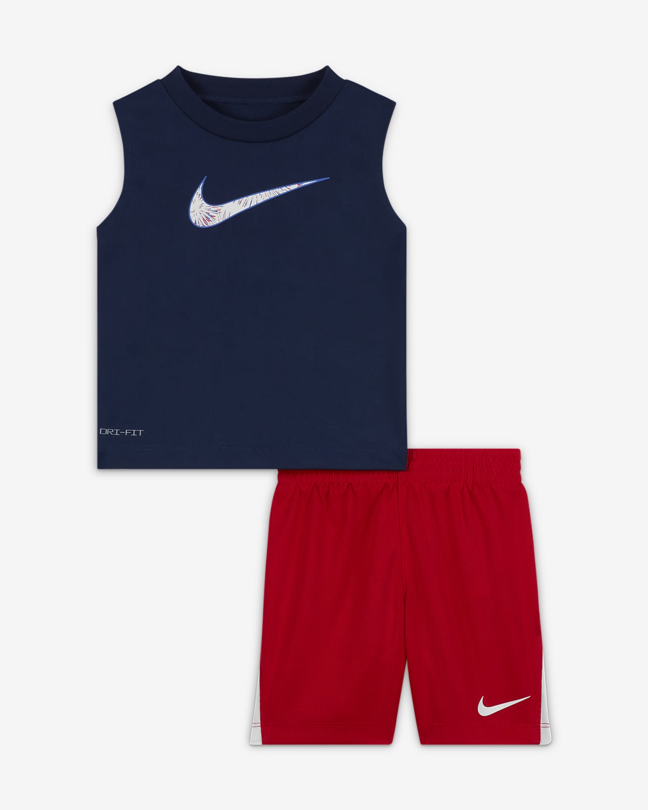 tank top nike shorts