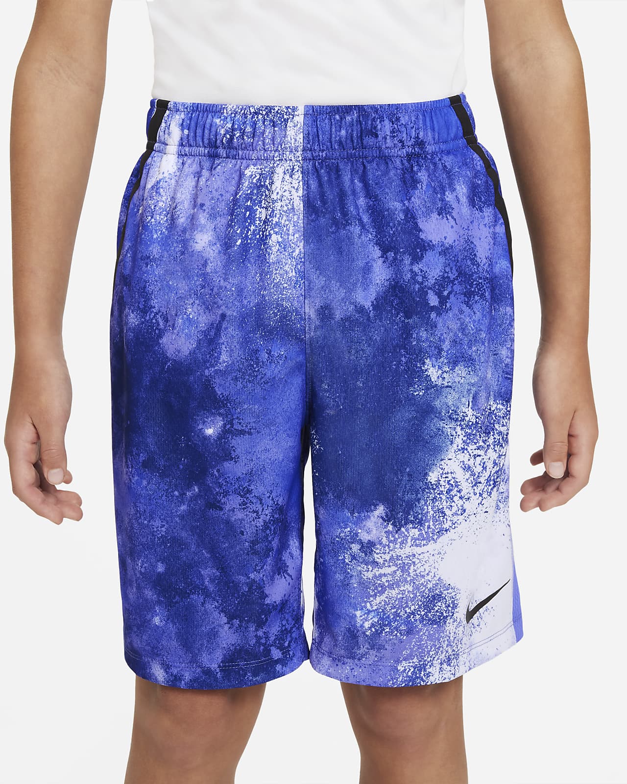 Shorts da training tie-dye Nike Dri-FIT - Ragazzo. Nike IT