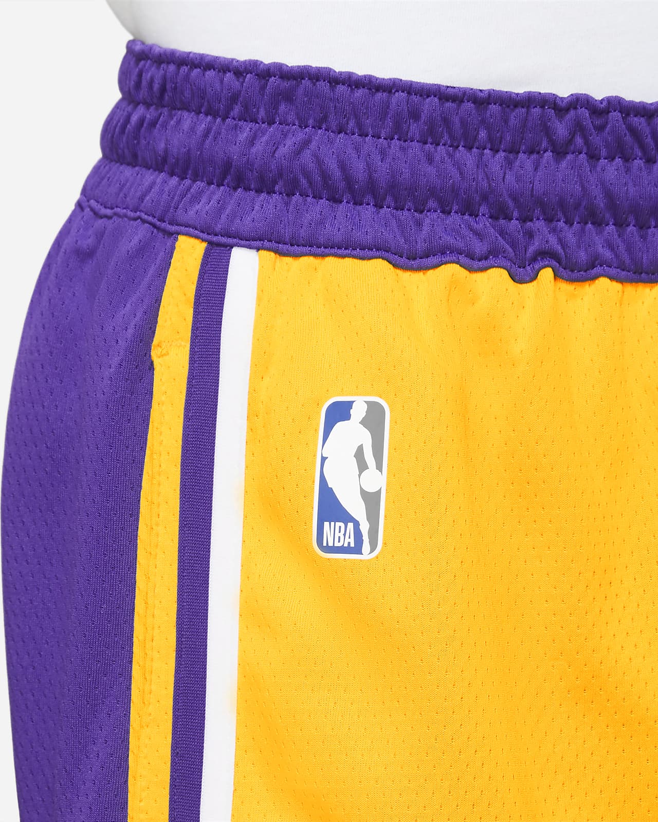 Shorts Nike NBA Swingman para hombre Los Angeles Lakers Icon Edition. Nike .com