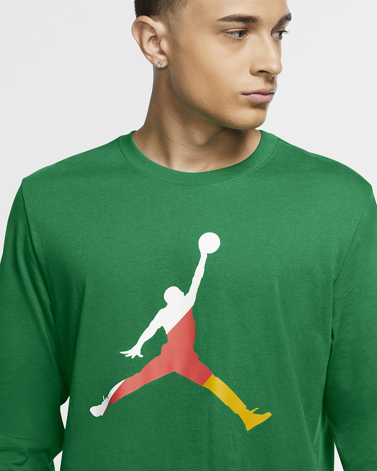 Jordan Sport DNA langermet genser med rund hals til herre Jordan Sport DNA langermet genser med rund hals til herre
