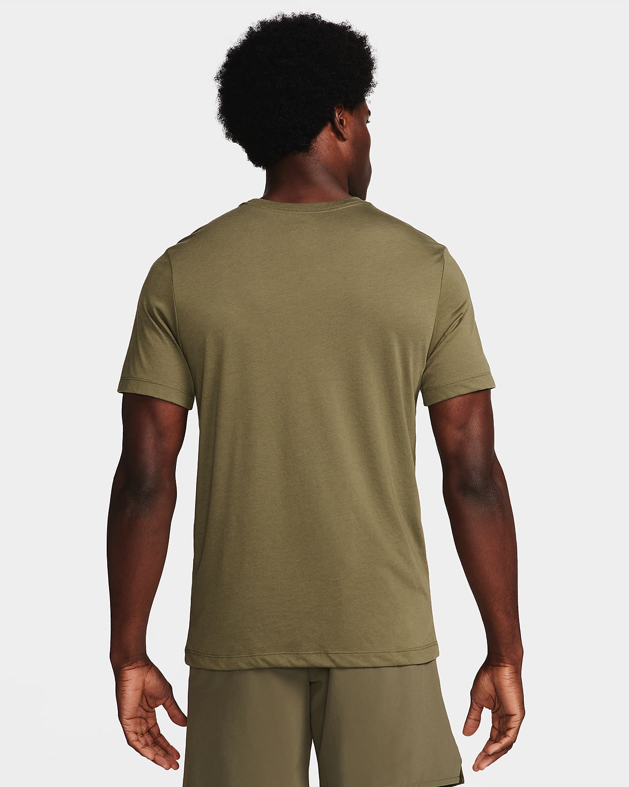 Green nike dri hot sale fit shirt