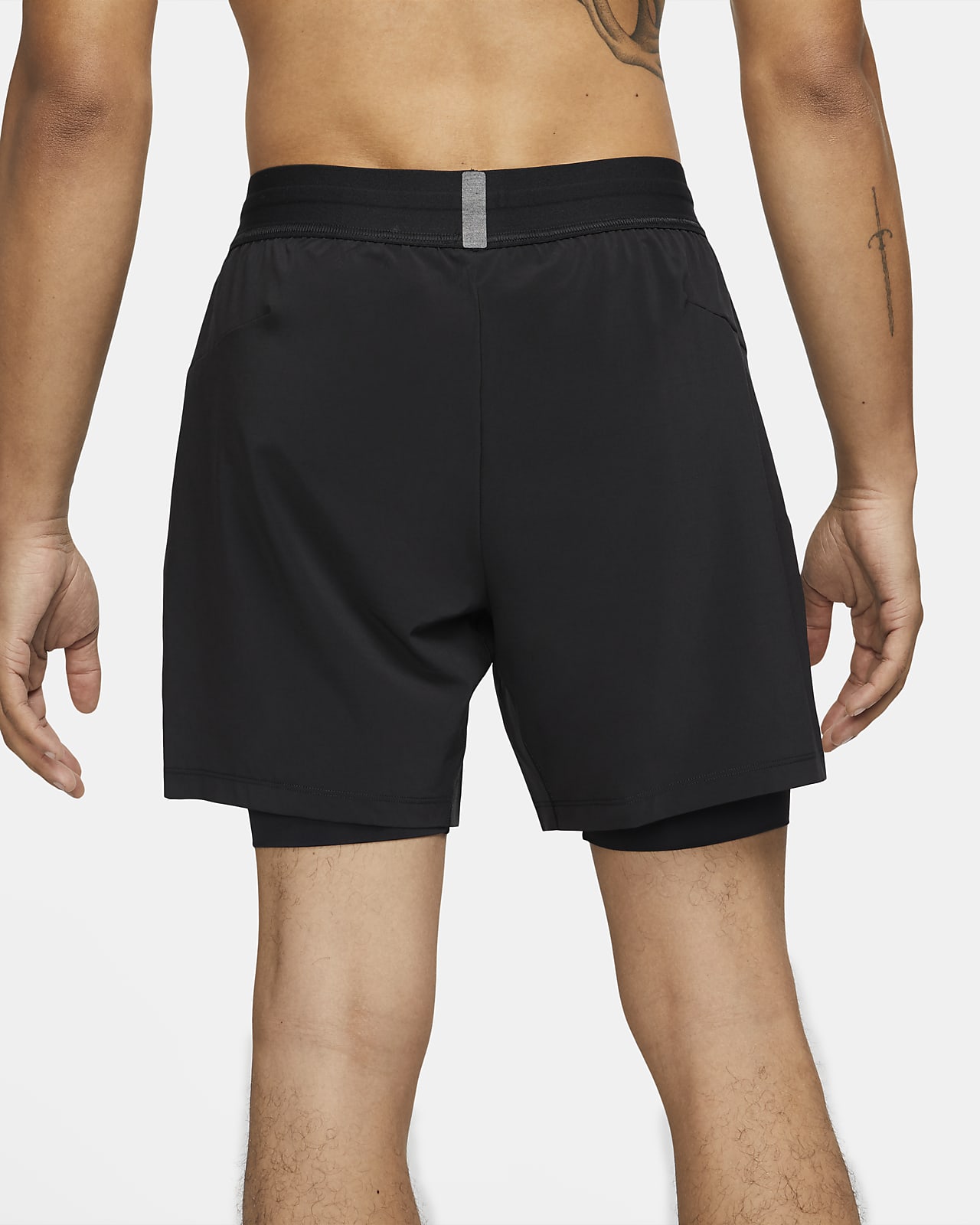 Men's Sportswear Double Layer Running Shorts 2 in 1 Fitness Pants