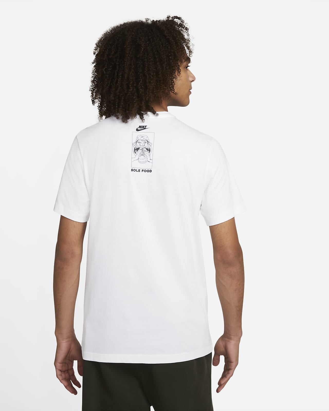 nike tn t shirt white