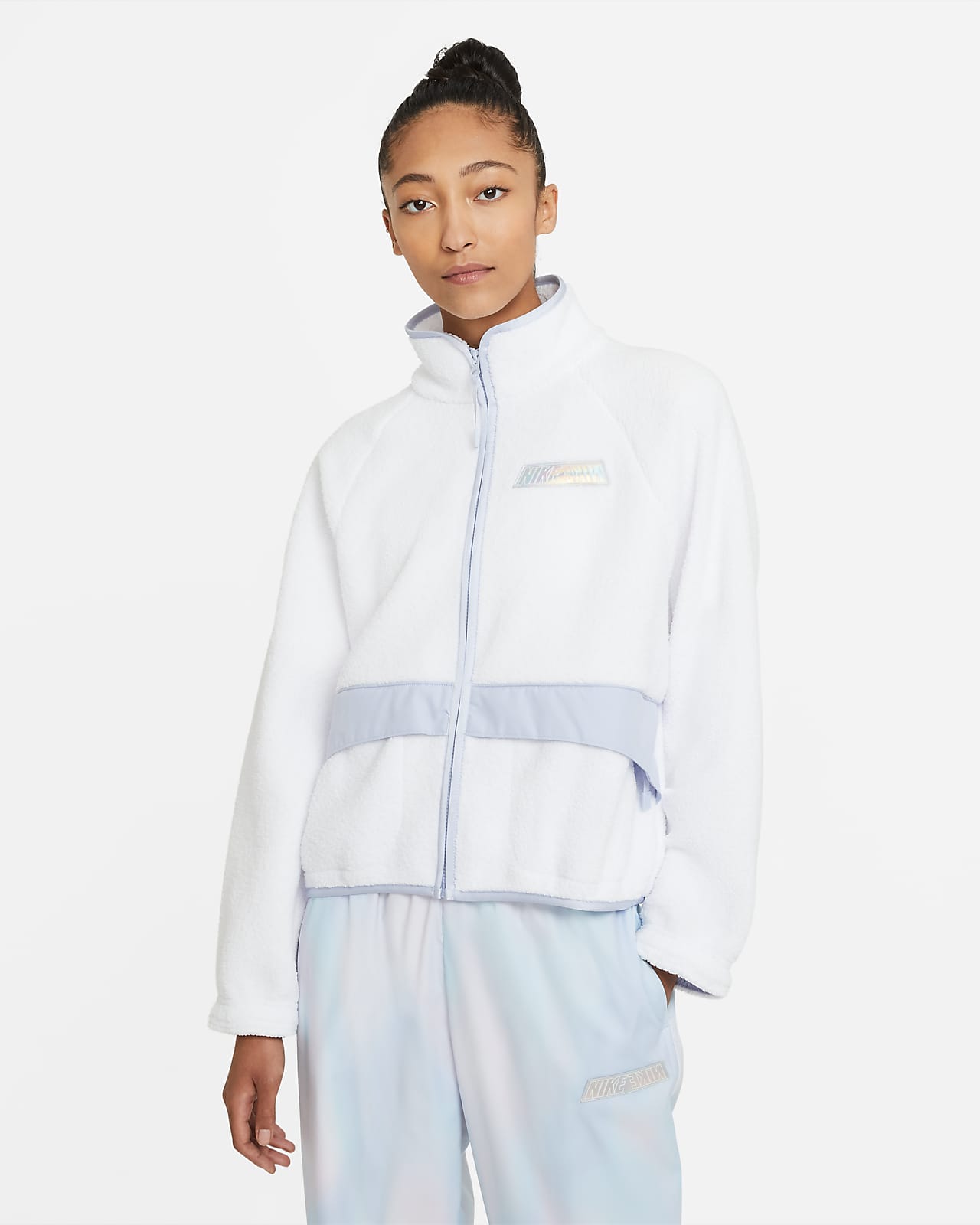 nike nsw windrunner sherpa jacket women's
