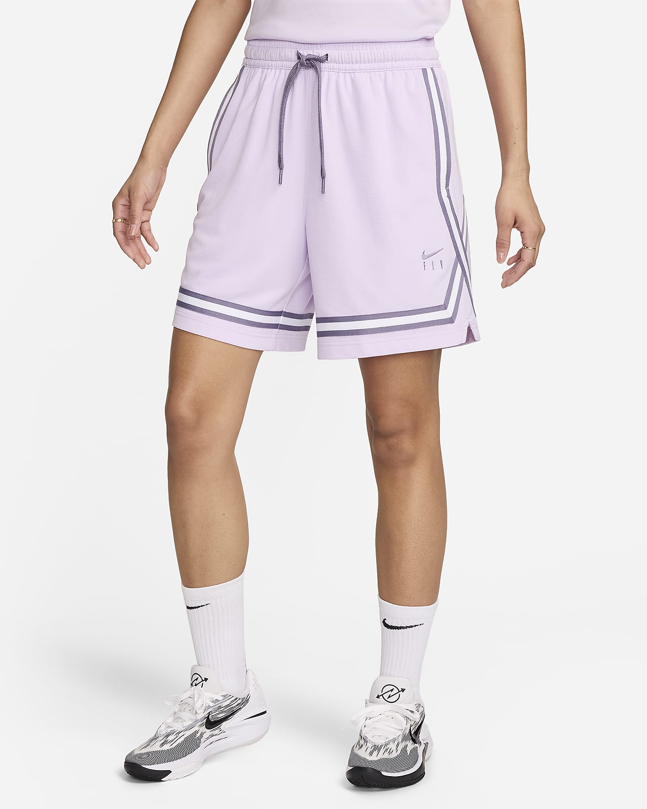 Shorts de básquetbol para mujer Nike Fly Crossover