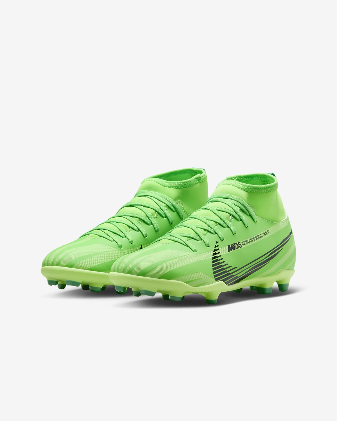 Calzado de f tbol de corte high MG para ni os de preescolar y grandes Nike Jr. Superfly 9 Club Mercurial Dream Speed