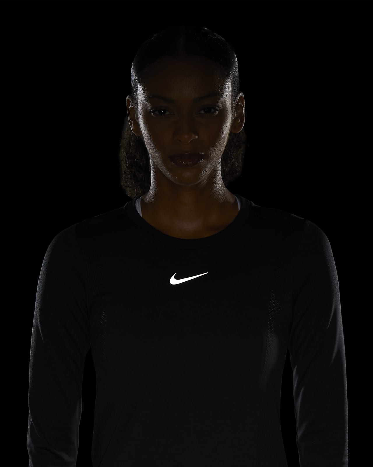 nike infinite long sleeve running top