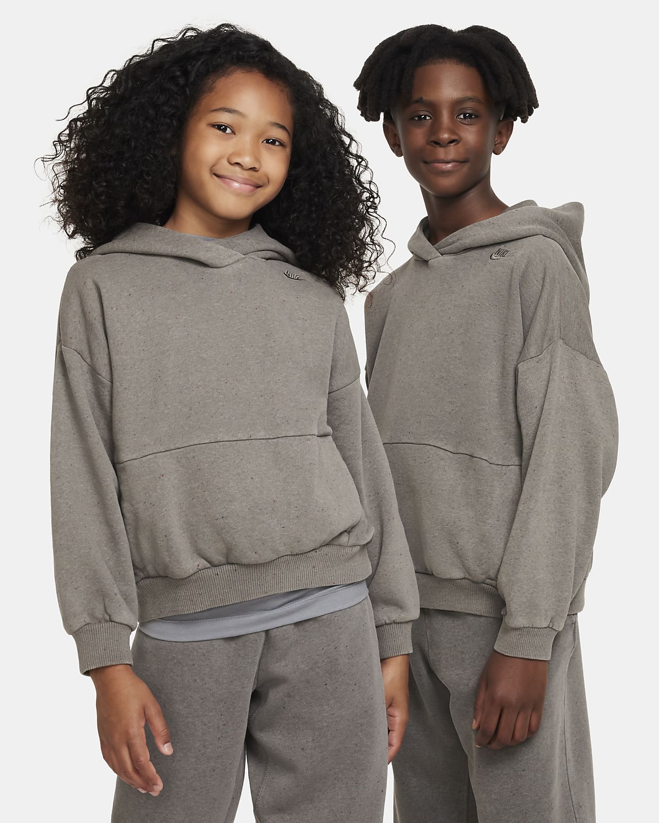 Nike Sportswear Icon Fleece extragroßer Hoodie für ältere Kinder