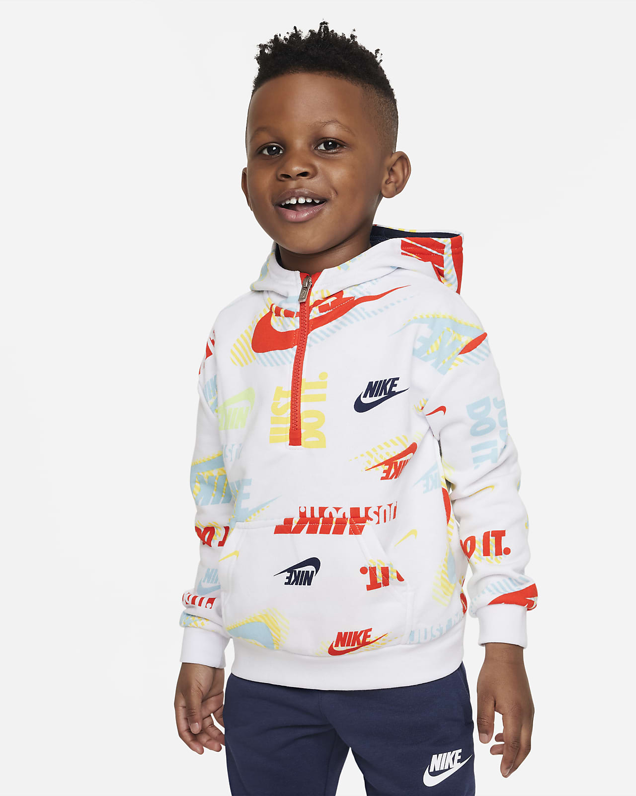 Nike Active Joy French Terry Pullover Hoodie Toddler Hoodie