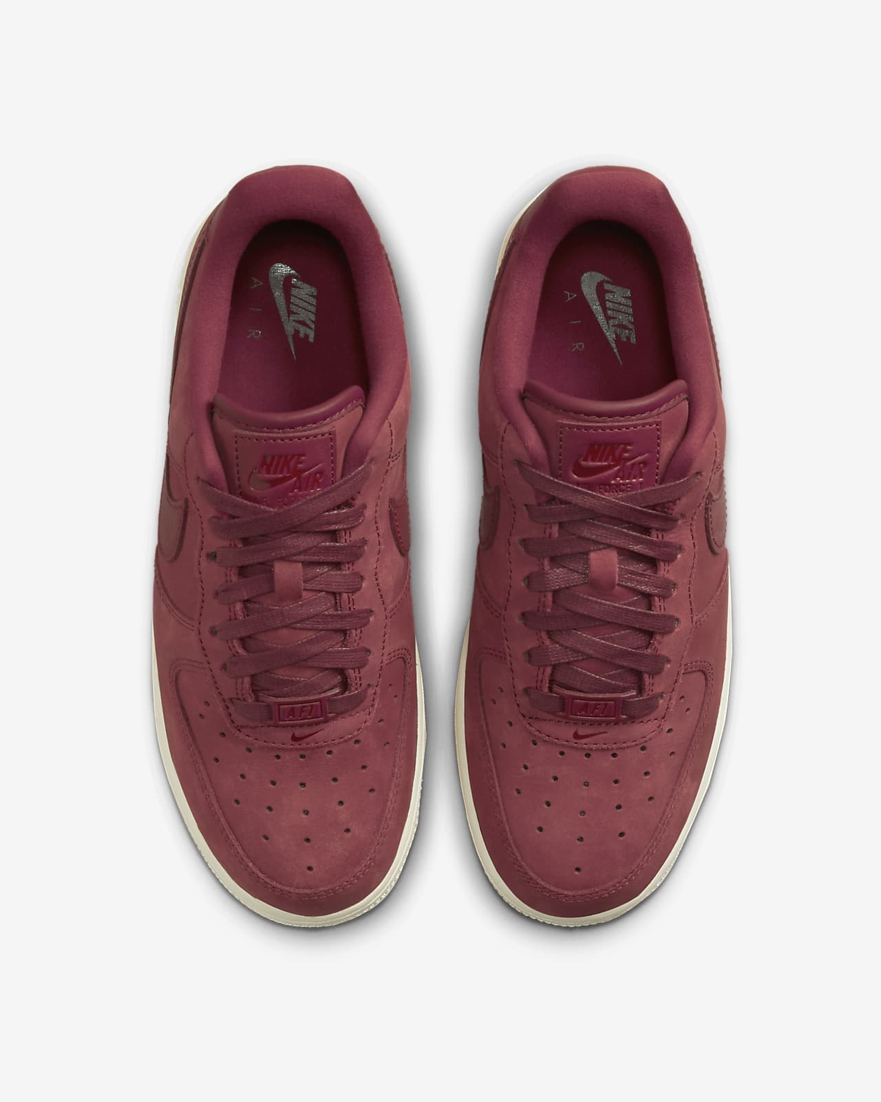 Nike Air Force 1 Premium 'Team Red' Sneaker | Women's Size 7