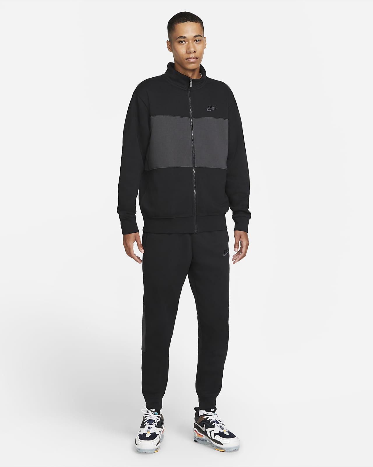 klok Wonder vuist Nike Sportswear Sport Essentials Fleece-Trainingsanzug für Herren. Nike DE