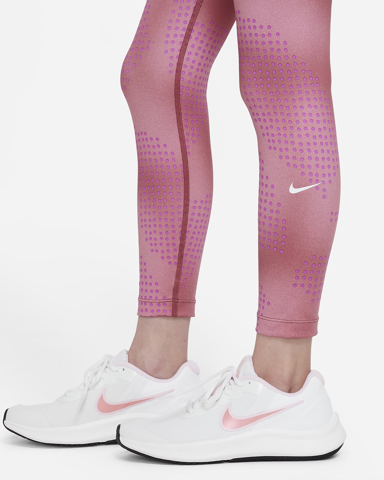 Nike Little Girls' Dri-Fit Leggings (Sizes 4-6X) - Dark Heather