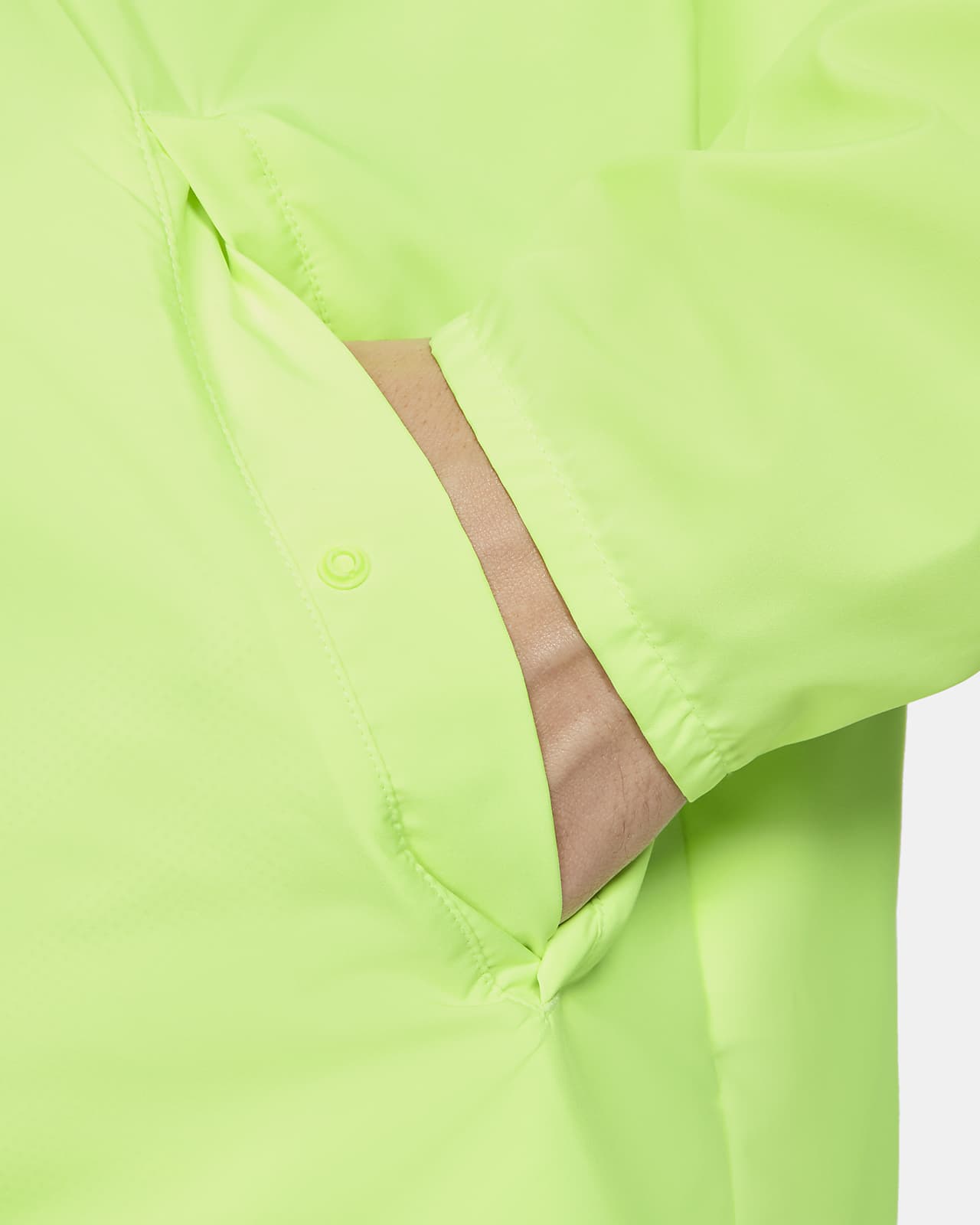 nike running jacket green