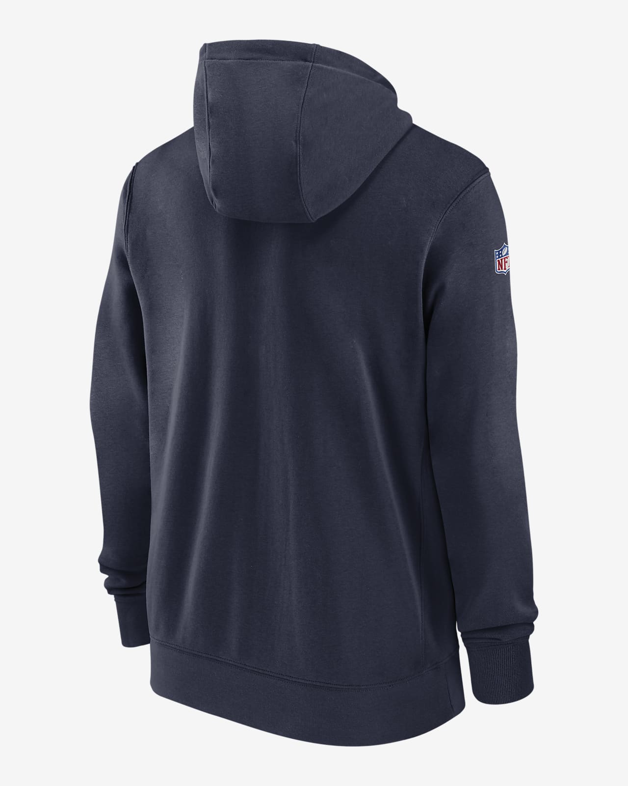 New England Patriots Sideline Club Men's Nike NFL Full-Zip Hoodie.