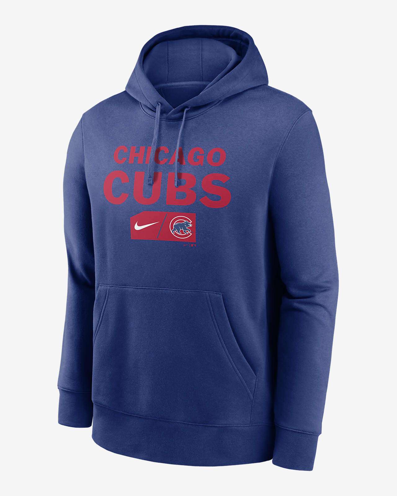Nike Lettering Club (MLB Chicago Cubs) Men's Pullover Hoodie. Nike.com