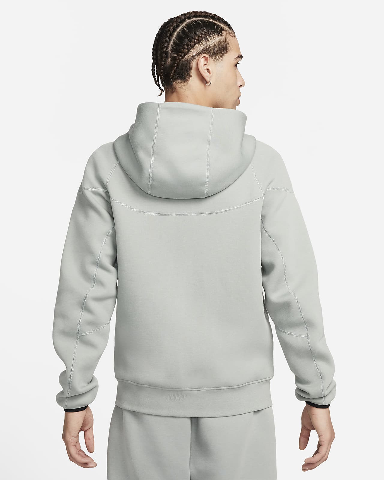 Nike Sportswear Tech Fleece Full-Zip Hoodie Size L - Black for