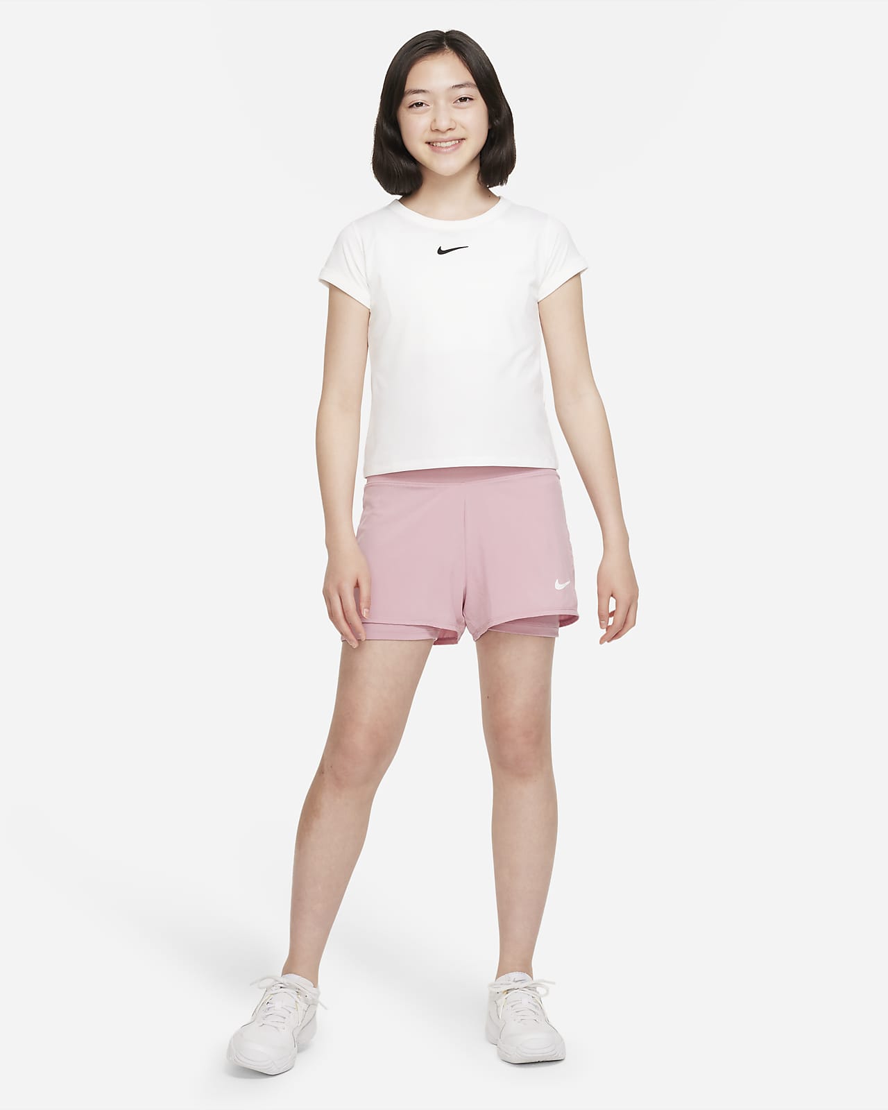 NikeCourt Dri-FIT Victory Older Kids' (Girls') Tennis Shorts. Nike NL