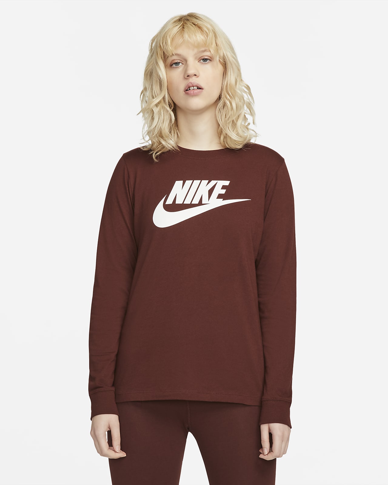 Lírico Desconocido Grande Nike Sportswear Camiseta de manga larga - Mujer. Nike ES