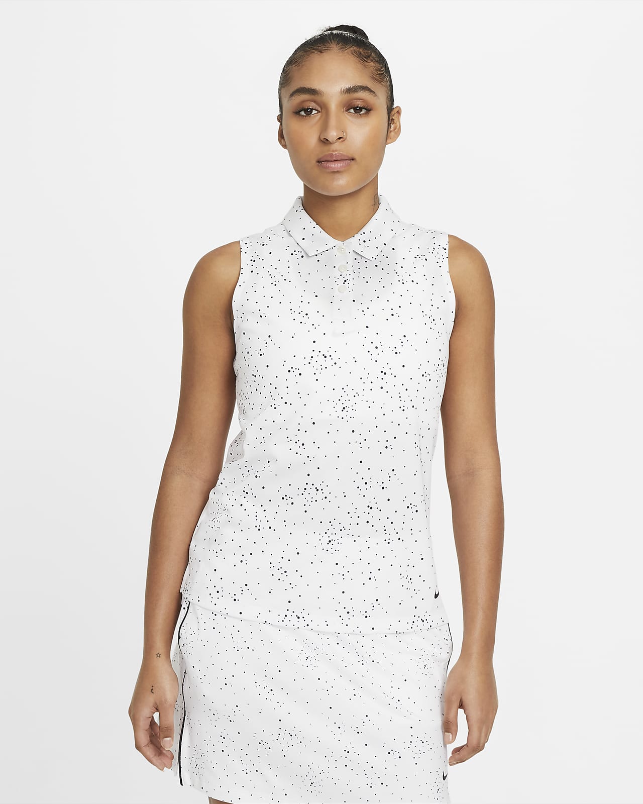 nike womens sleeveless golf shirts