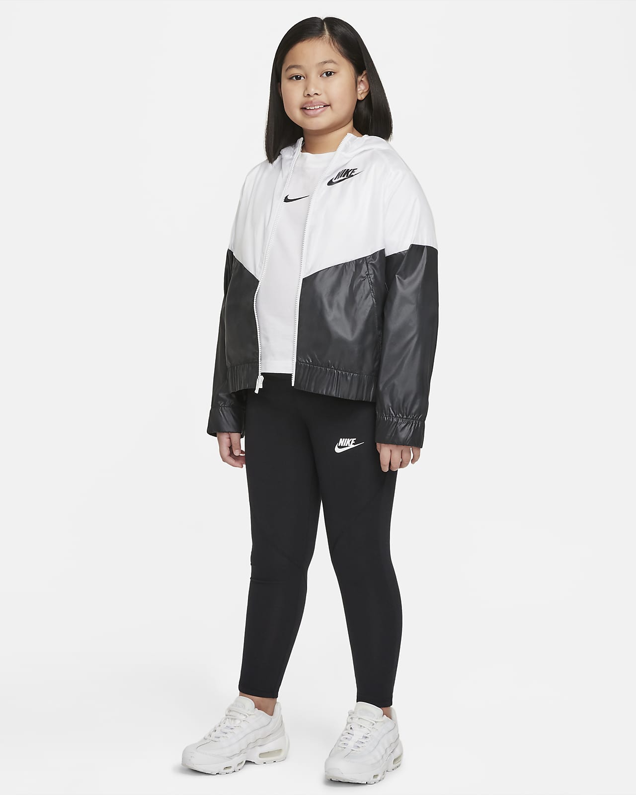 (Mädchen) Leggings Kinder (große mit Sportswear DE für Taillenbund Nike Nike Favorites hohem ältere Größe).