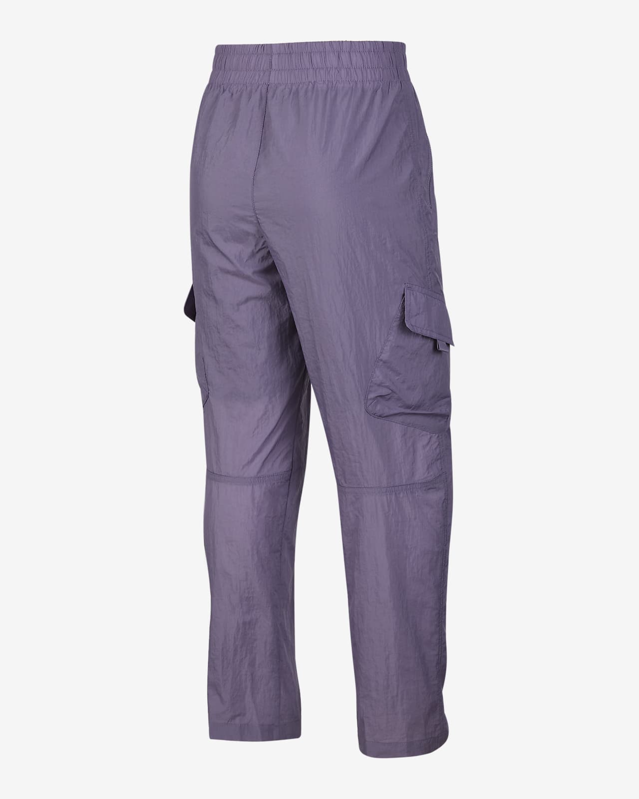 Nike Sportswear Big Kids' (Girls') High-Waisted Woven Cargo Pants.