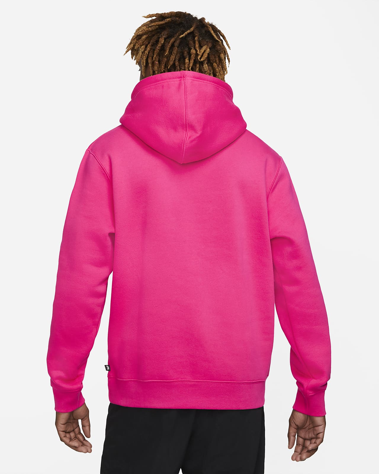 pink mens hoodie nike